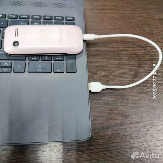 Кабель д/телефона micro-USB - USB-A, 0,3 m