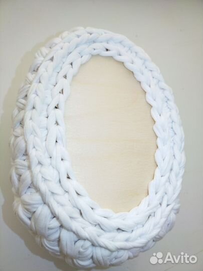 Корзина вязаная