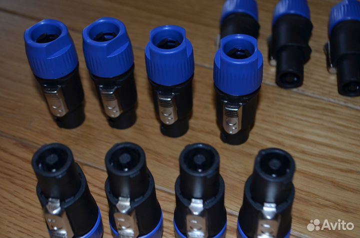 Спиконы 4 пиновые, чаши терминалы для акустики