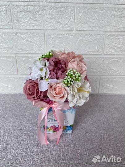 Мыльные букеты