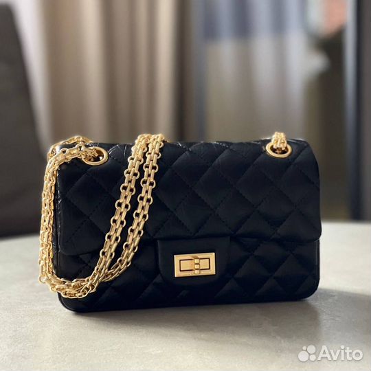 Сумка chanel натуральная кожа