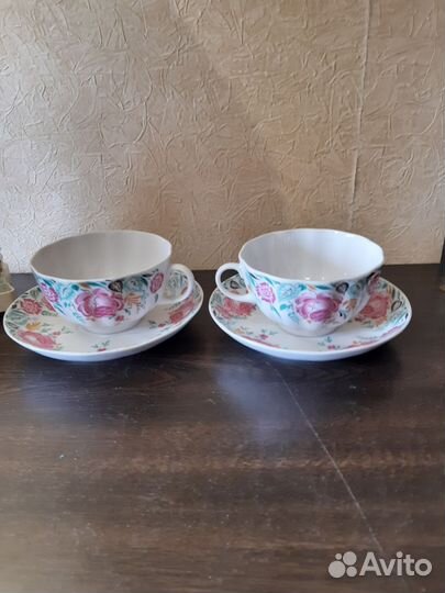 Чашка с блюдцем лфз