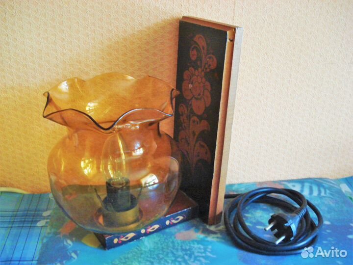 Настенный светильник бра хохлома СССР