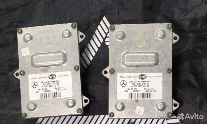 Блоки корректора фар Мерседес