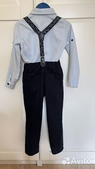 Комплект: рубашка,брюки,бабочка