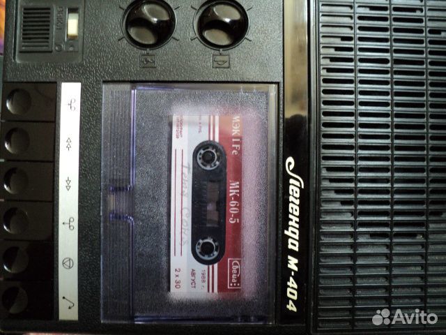 Кассетный магнитафон легенда 404