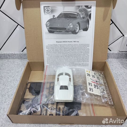 Феррари 250LM сборная модель