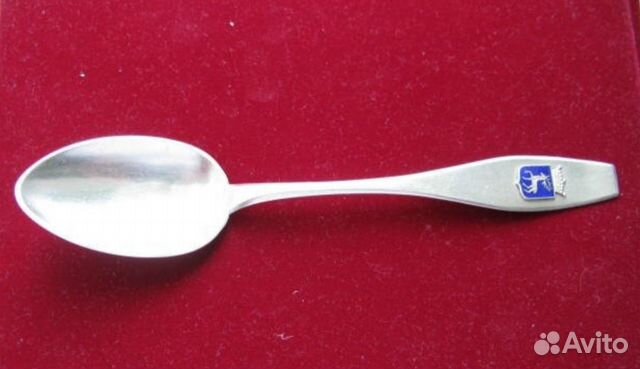 Серебряная столовая ложка