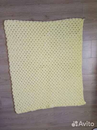 Плед детский вязаный ручная работа