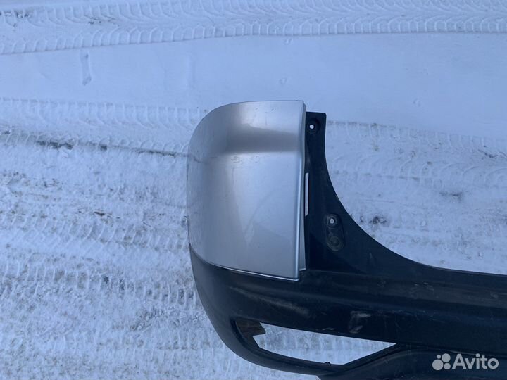 Mitsubishi pajero sport 2 (08-13) задний бампер