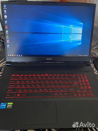 Игровой ноутбук msi 17.3