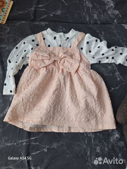 Платье для девочки 80 86