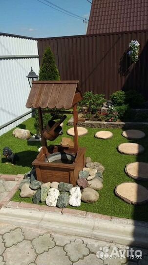 Колодец декоративный