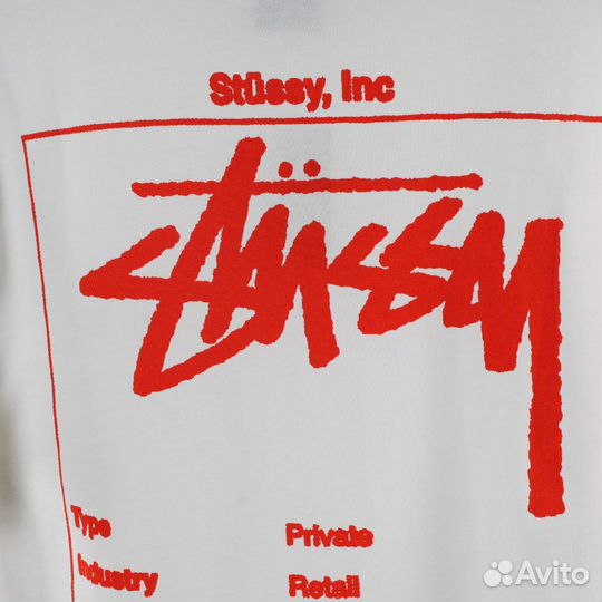 Футболка Stussy Wiki Tee белая