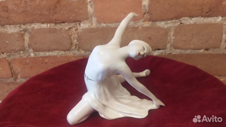 Статуэтка балерина Дудинская лзфи СССР 1960-е годы