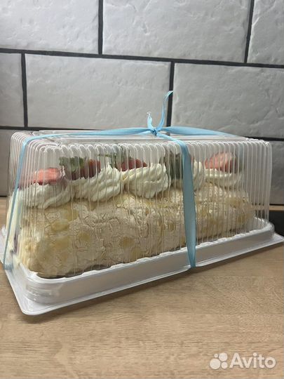 Меренговый рулет