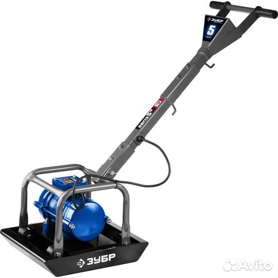 Электрическая виброплита зубр 550 Вт (звпэ-5 Г)