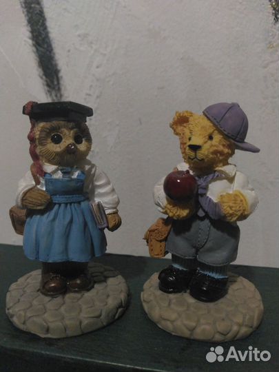 Фигурки: мишка и сова
