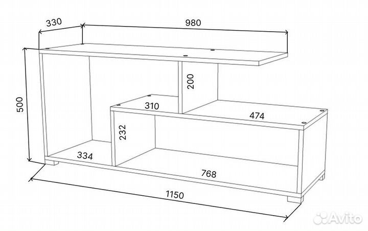 Тумба под тв