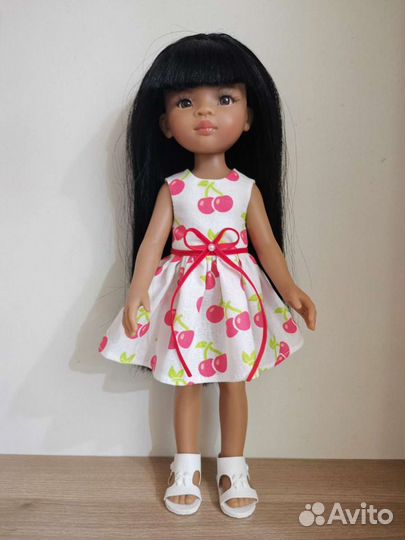 Платье на куклу Паола Рейна 32-33 см