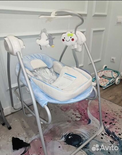 Электронные качели шезлонг Nuovita megliore