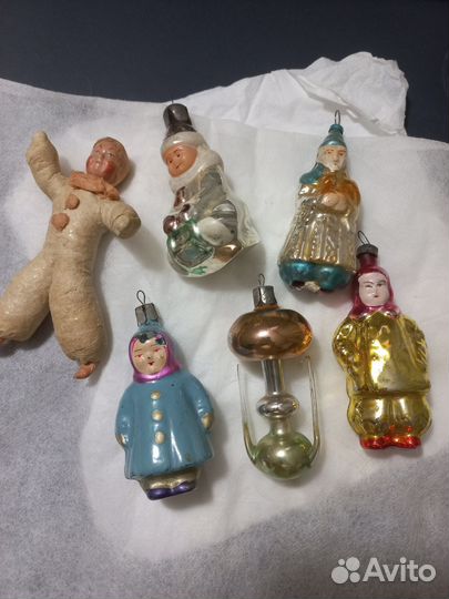 Елочные игрушки СССР советские