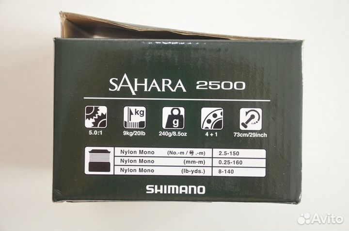 Катушка Shimano 22 Sahara 2500 FJ