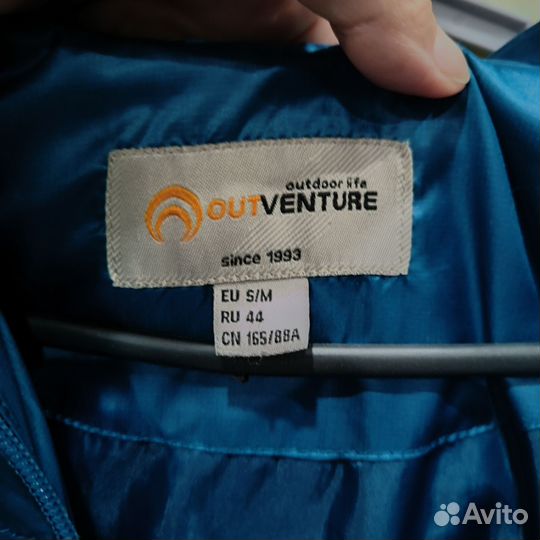 Пуховик женский outventure 44