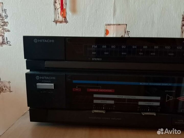 Усилитель звука ресивер Hitachi HTA 07