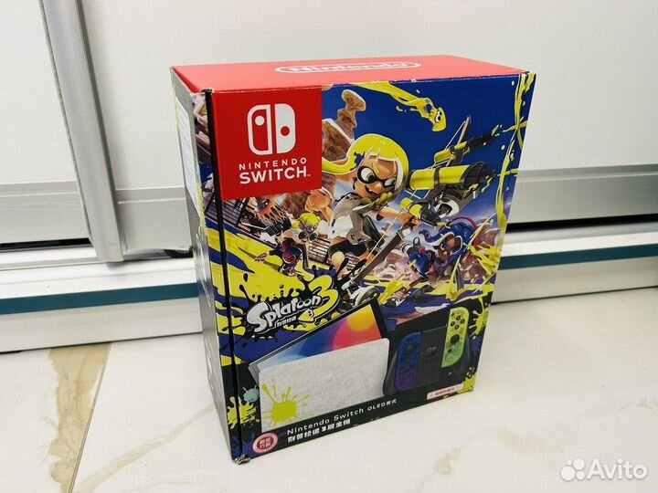 Nintendo Switch Oled splatoon 3 новая