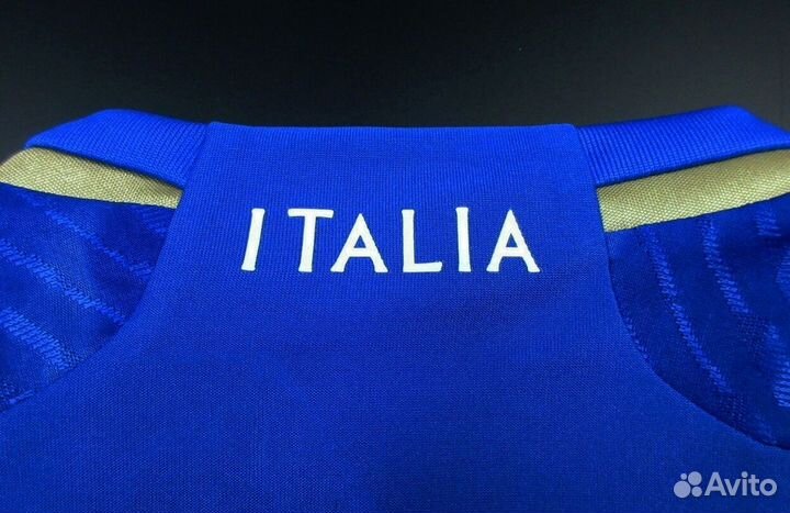 Футболка игровая гостевая Сборная Италии сезон 22