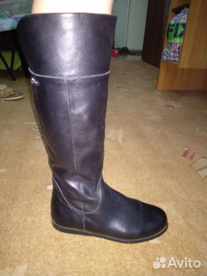 Шикарные сапоги из мягкой кожи