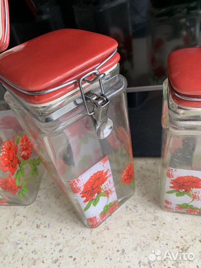 Банки стеклянные для сыпучих продуктов