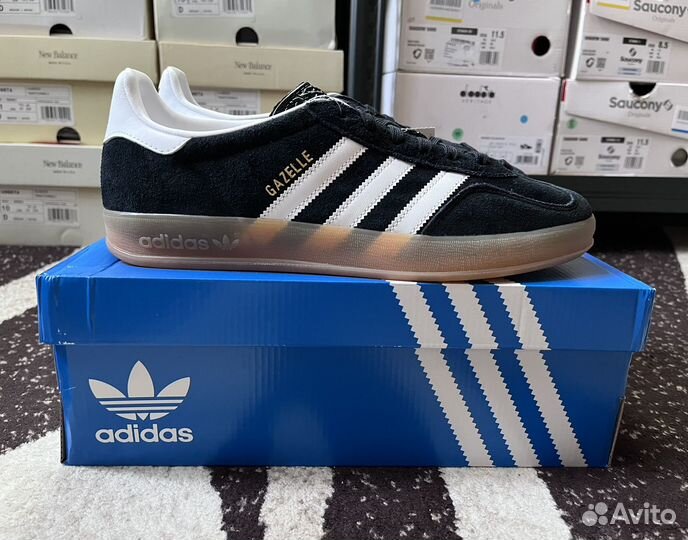 Кроссовки Adidas Gazelle Indoor Black