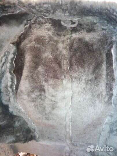 Дублёнка натуральная замшевая 44-46 размер