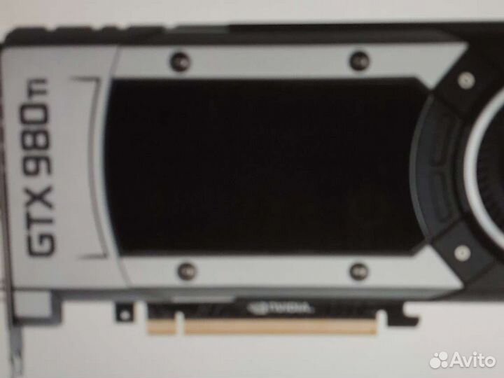 Референсная GTX 980 Ti от Nvidia (evga)