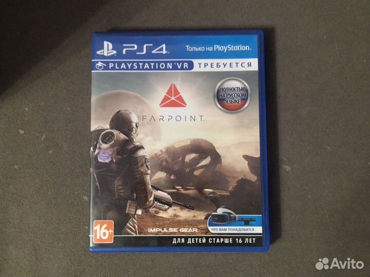 Ps4 шлем очки vr + игра