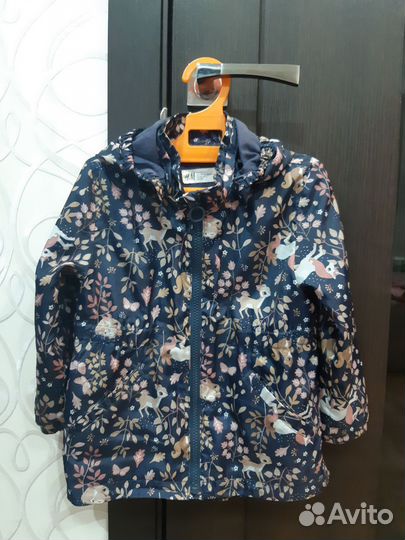 Ветровка для девочки 98