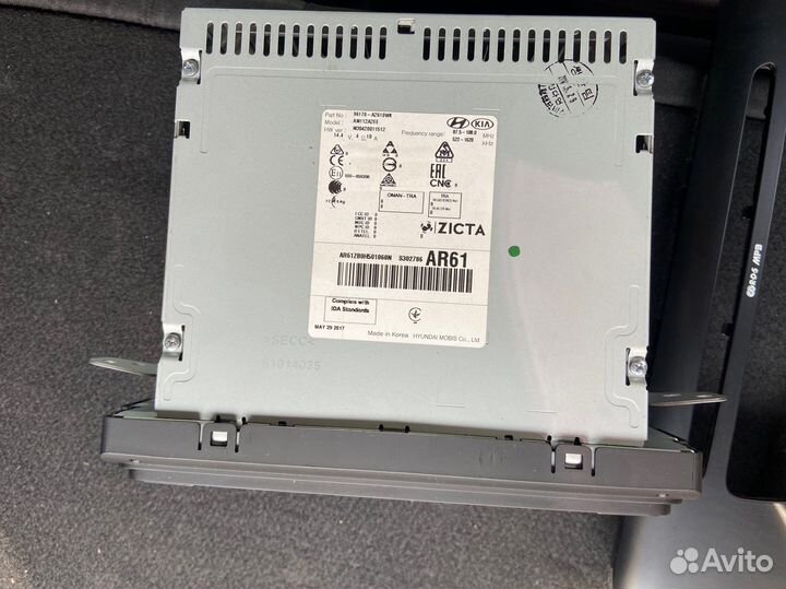 Магнитола Kia ceed jd