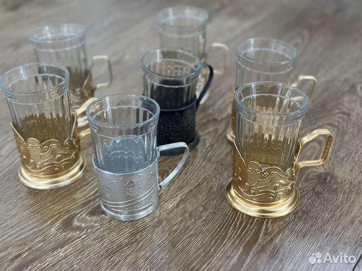 Стаканы граненые,подстаканники СССР