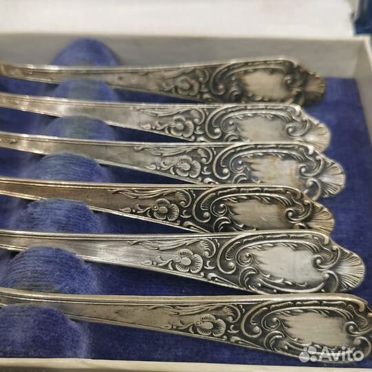 Чайные ложки серебро СССР 875 пробы