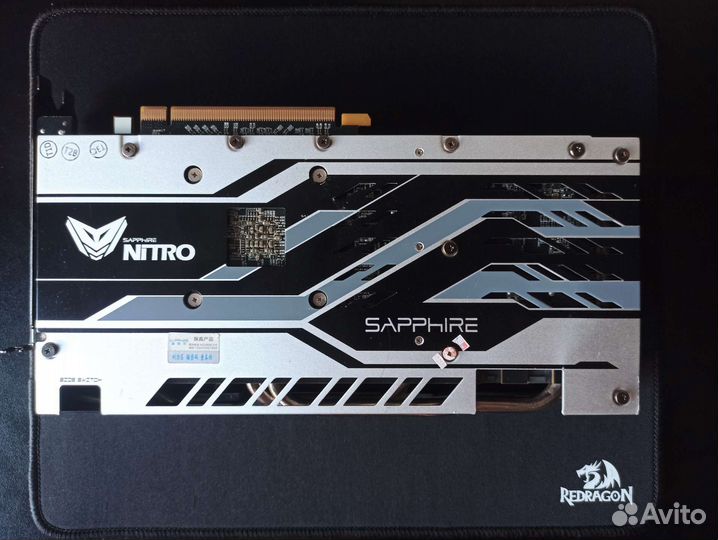 Видеокарта Sapphire AMD RX 580 nitro+ OC 8gb