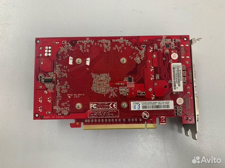 Видеокарта Palit GeForce 9800 GT 512MB