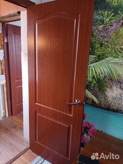 Дверь межкомнатная 800х2000 с коробкой б/у