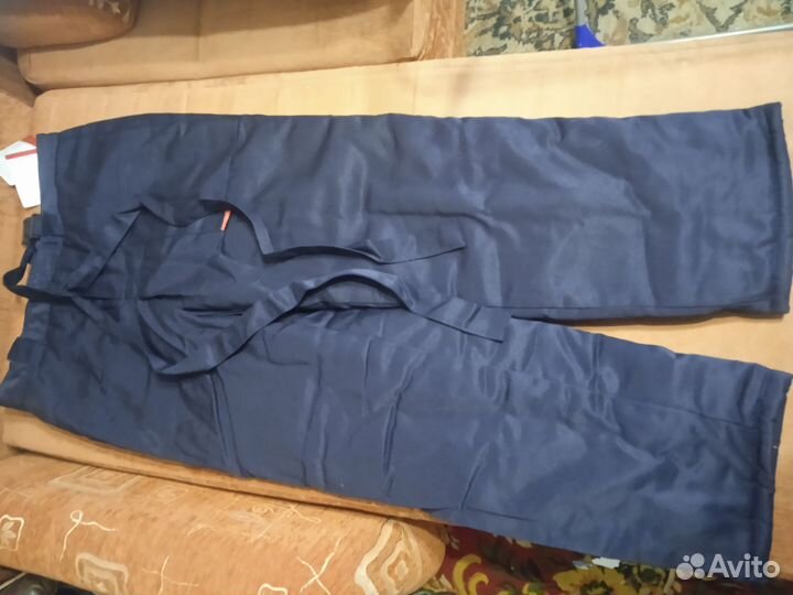Штаны тёплые на подтяжках