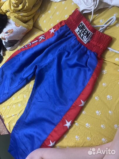 Штаны для кикбоксинга green hill