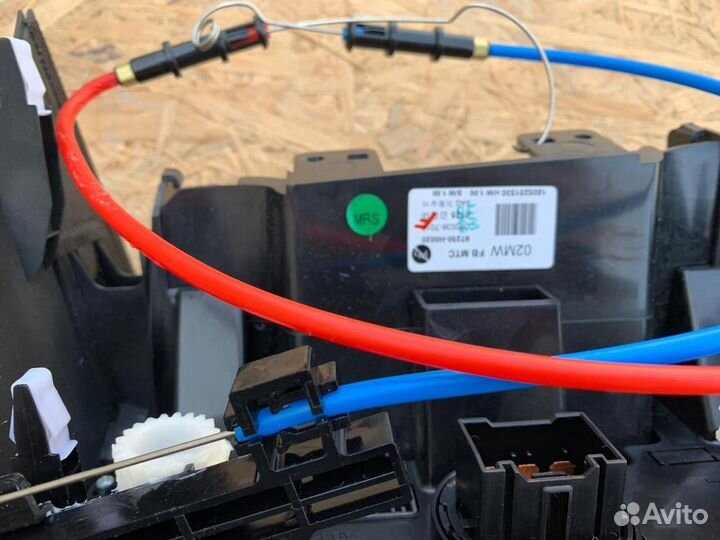 Блок управления отопителем Kia Rio IV