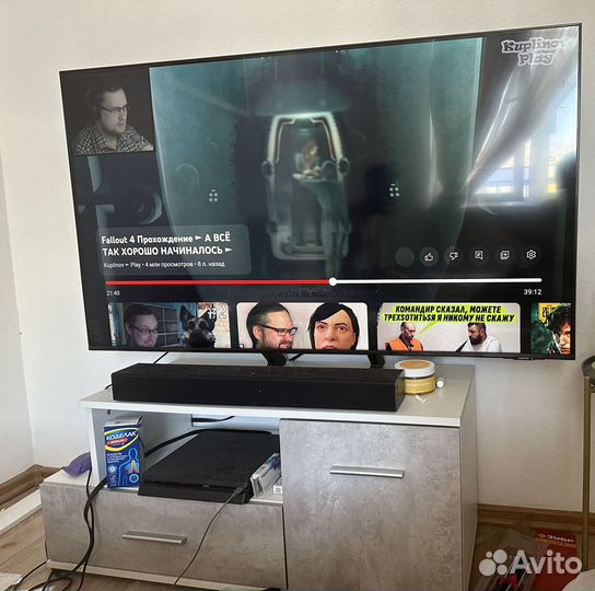 1 X Crystal UHD 4K SMART TV AU9000 Series 9