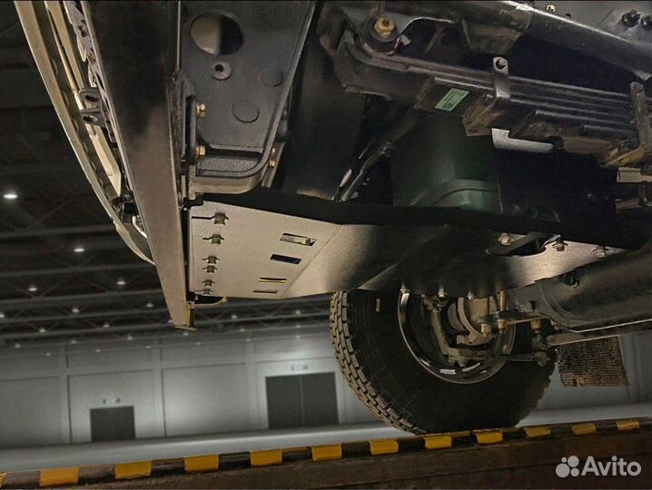 Защита двигателя и радиатора FAW J6