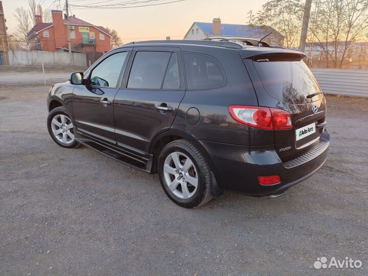 Hyundai Santa Fe 2.2 AT, 2008, 270 000 км